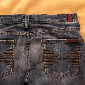 7 For All Mankind Colette straight leg jeans